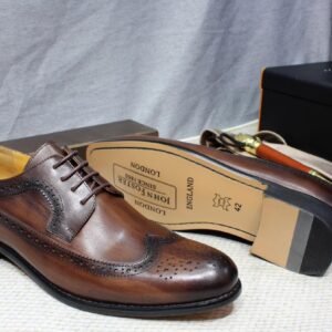 Soulier Marron John Foster Élégant pour Hommes